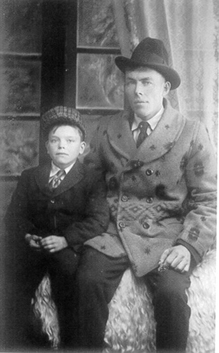 George Harrison Rust and son Walter Ellis